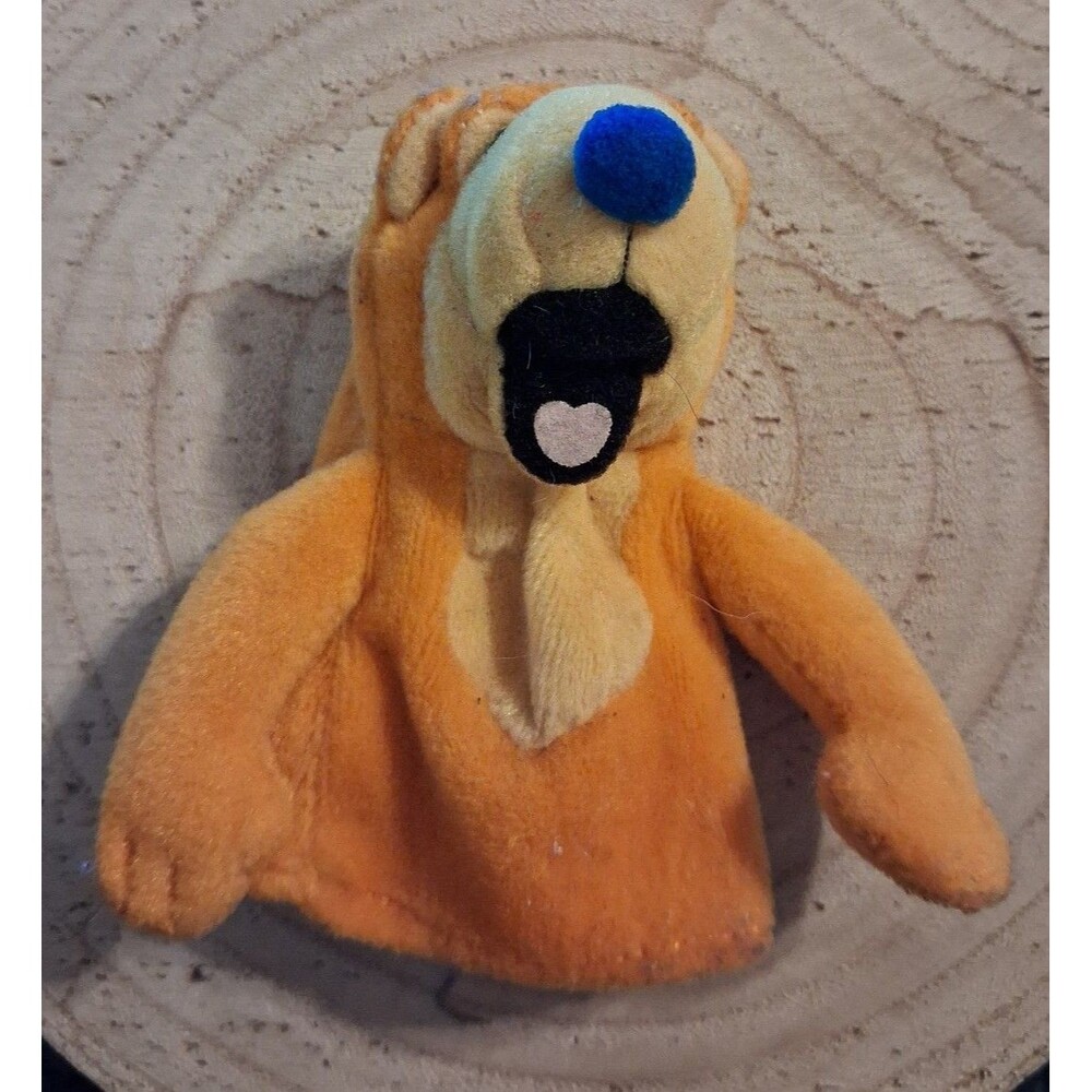 Vintage Bear in the Big Blue House Finger Puppet Applause